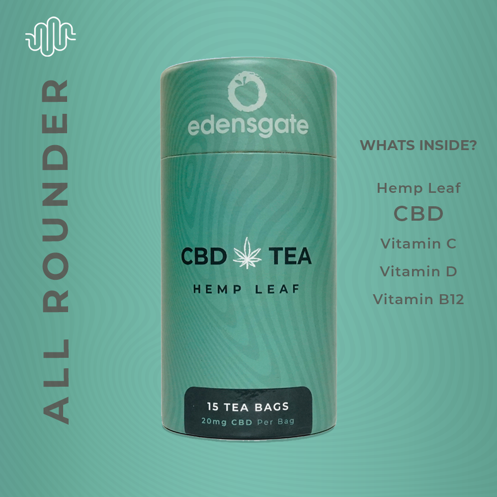 CBD Hemp Tea 300mg by Edens Gate