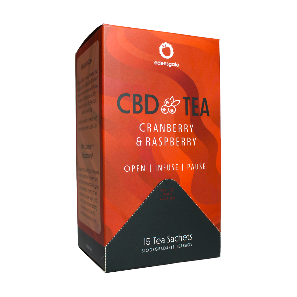 Cranberry & Raspberry CBD Tea