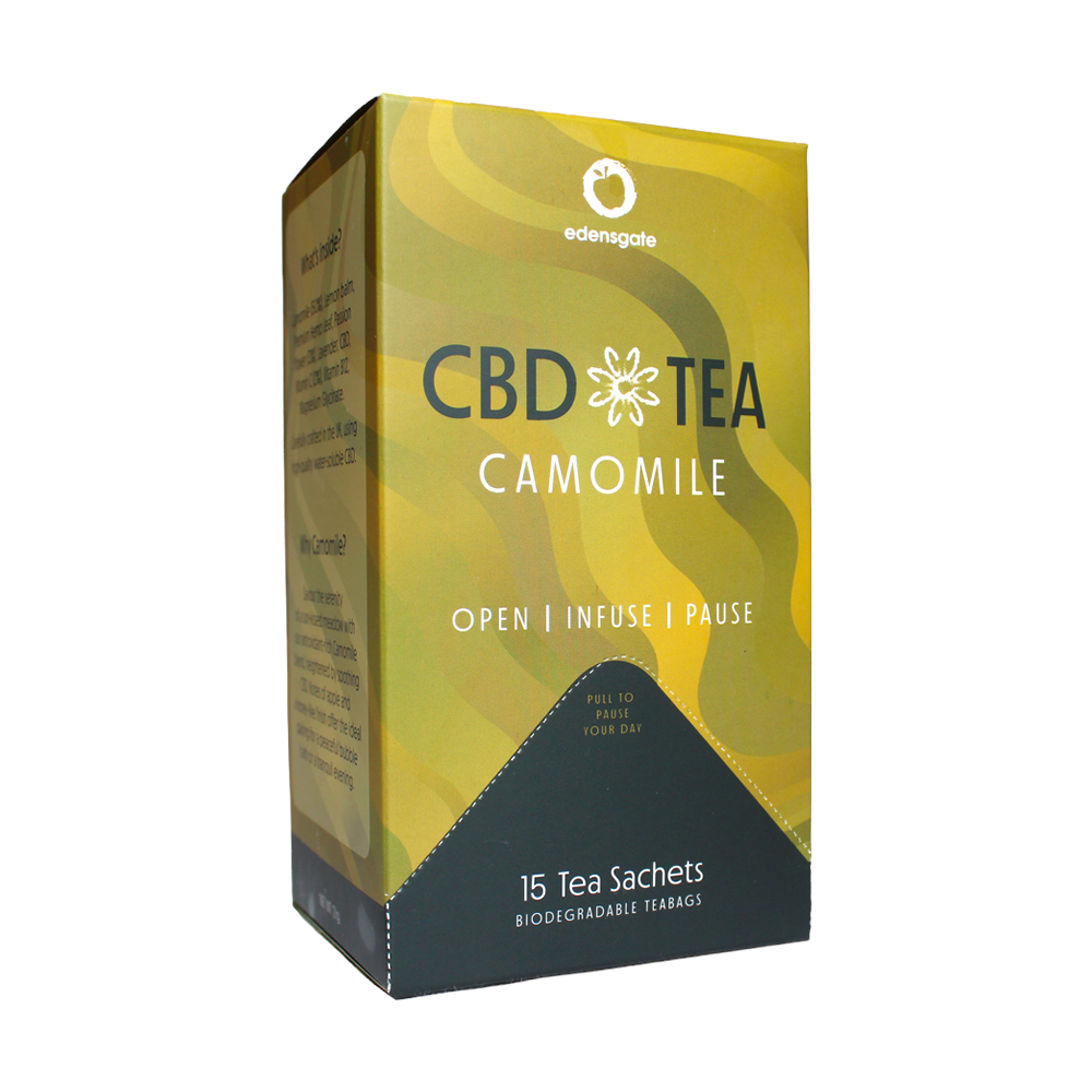Soothing CBD Chamomile Tea - 300mg - Edens Gate