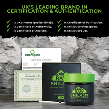 shilajit with certification