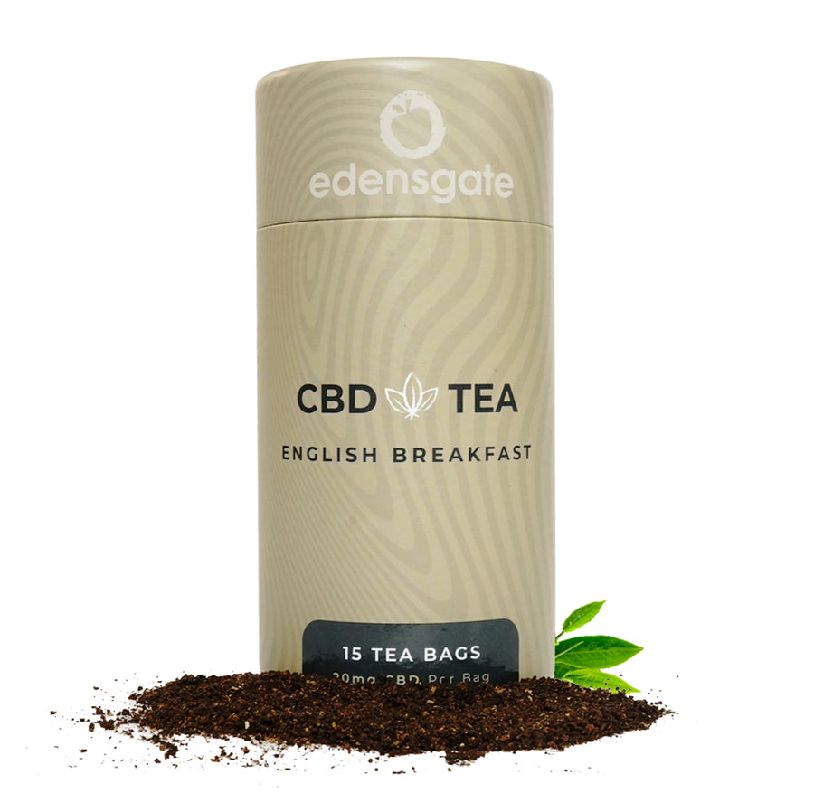 CBD English Breakfast Tea - 300mg - Edens Gate
