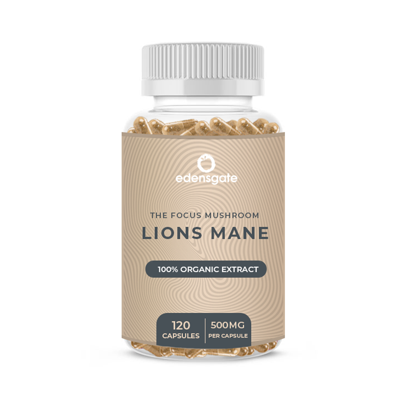 Lions Mane Mushroom Capsules - 120