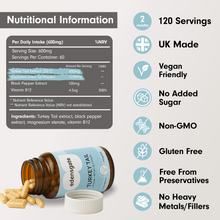 Turkey Tail Mushroom Capsules - 120