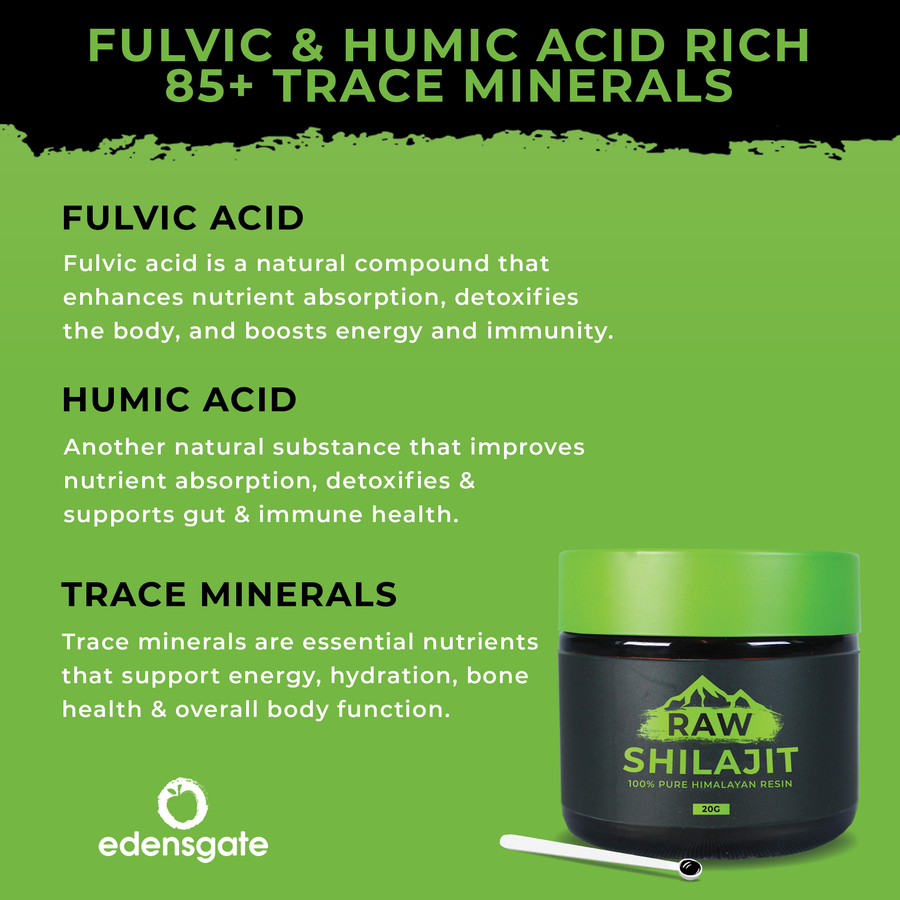 fulvic acid and trace minerals