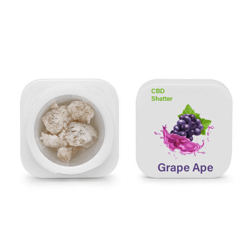 Grape Ape CBD Shatter