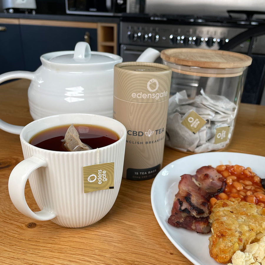 Breaky Tea CBD English Breakfast Tea - 300mg - Edens Gate