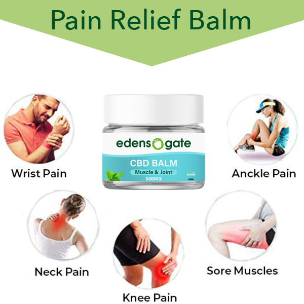 Super Strength CBD Balm For Muscle & Joint Relief, 500MG